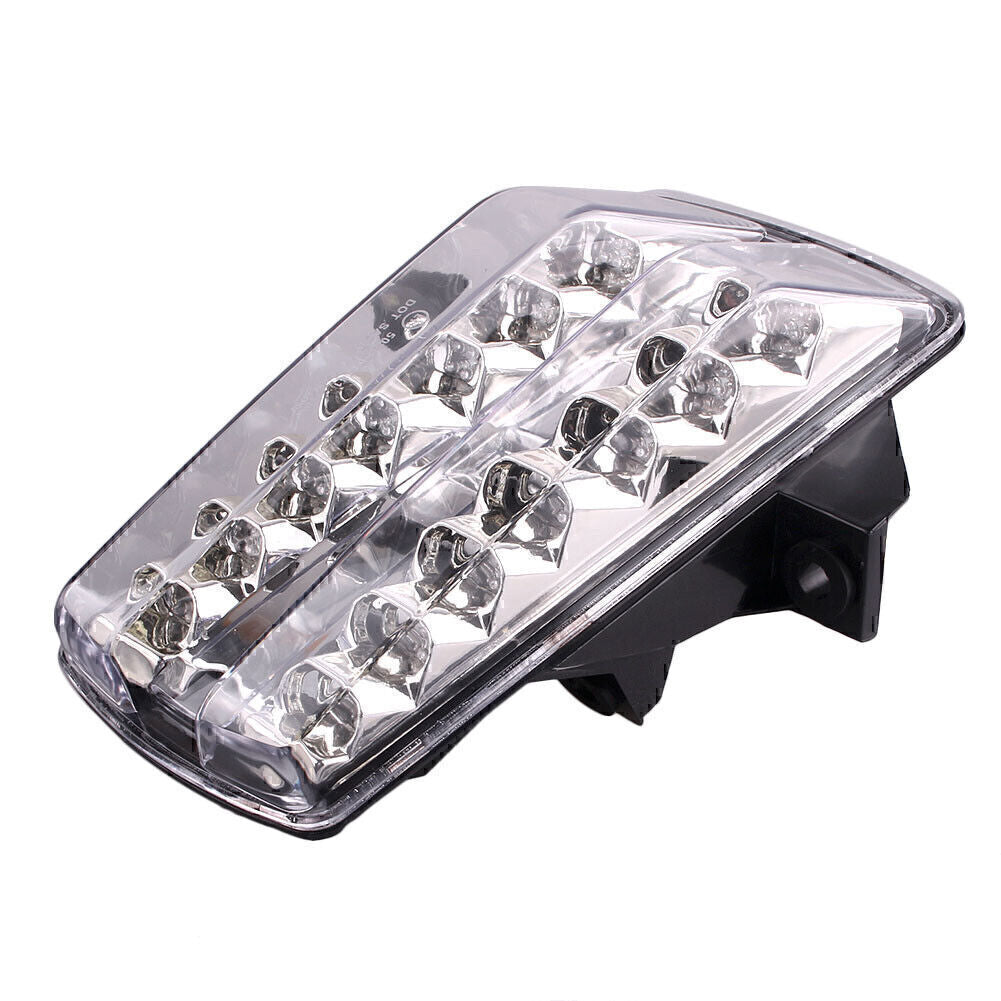 LED Tail Lamp Rear Taillight Running Light Clear Lens Fit for SUZUKI SV650 2003-2008