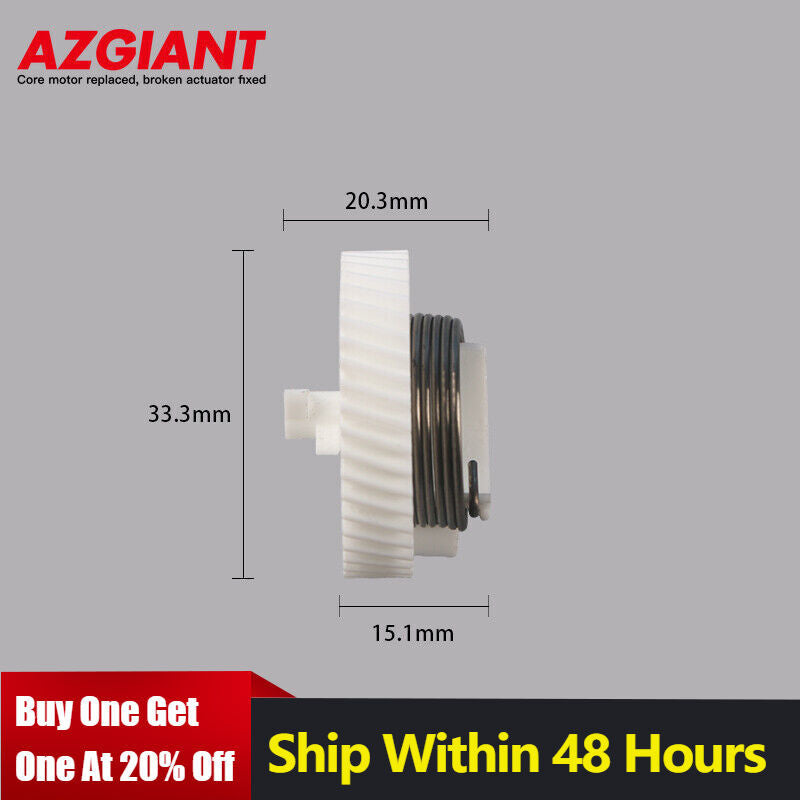 The new door lock actuator gears are compatible with for Nissan ALTIMA (2007-2012) and Versa (2012-2018).