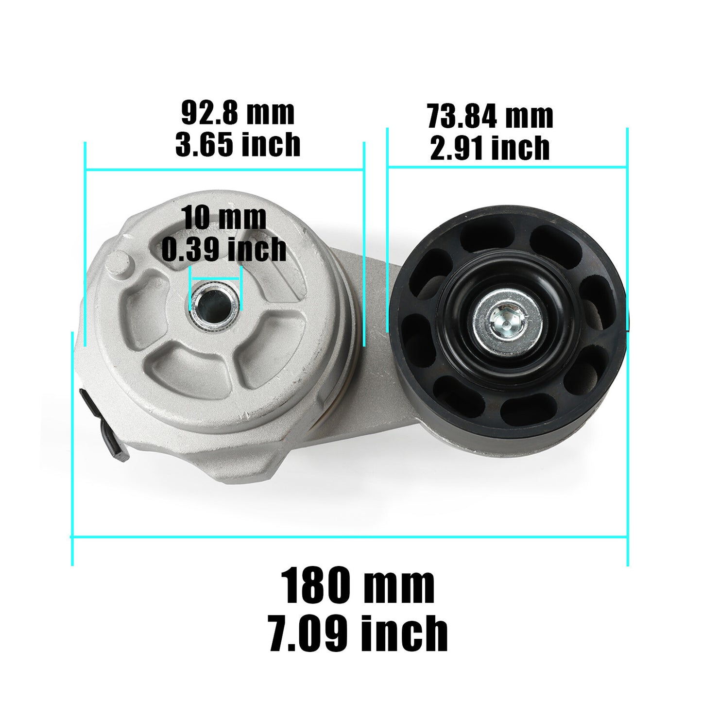 1X Belt Tensioner with Pulley for Ford for Freightliner for Kenworth for Peterbilt 4929688