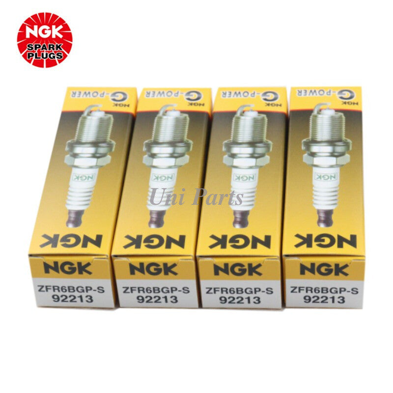 9807B-561BW ZFR6BGP-S for Honda for Civic 1.8L L4 4 pcs Iridium Spark Plugs