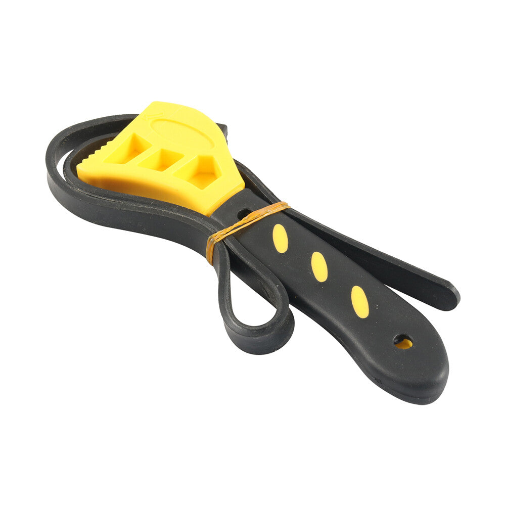 6 Inch Rubber Strap Wrench Tool Oil Filter Pipe Wrench Rubber Strap Mechanics