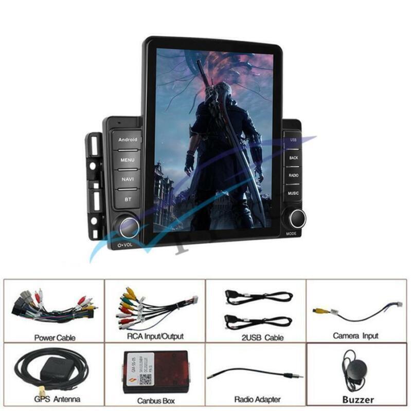 9.5 Vertical Android 10.1 Stereo Radio GPS Navi for GMC for Sierra for Yukon for Chevrolet