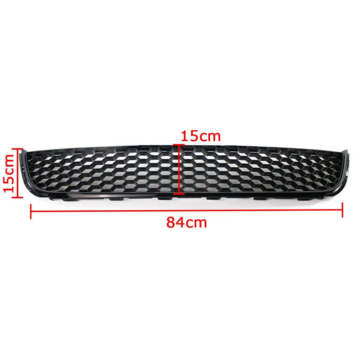 Honeycomb Front Lower Bumper Mesh Grille Grill Black for VW for Golf Mk6 2010 - 2013
