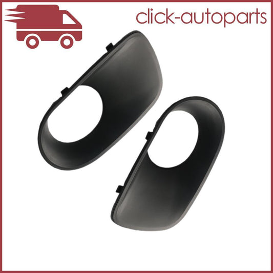2Pcs For 2003-2006 for BMW for X5 E53 Front Bumper Cover Fog Light Trim Left+Right Side