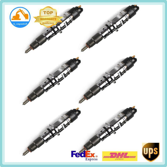 6x Fuel Injectors Diesel for 2007-12 for Dodge for Ram 2500 3500 6.7L DHL UPS