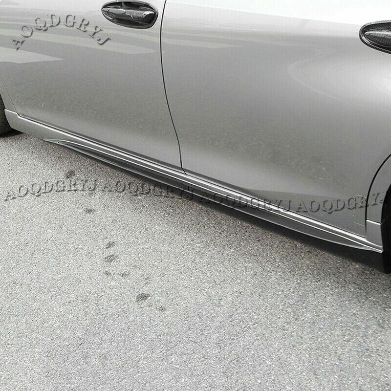 Unpainted Side Skirts Extensions spoiler Guard for Lexus ES250/300h/350 2019-22