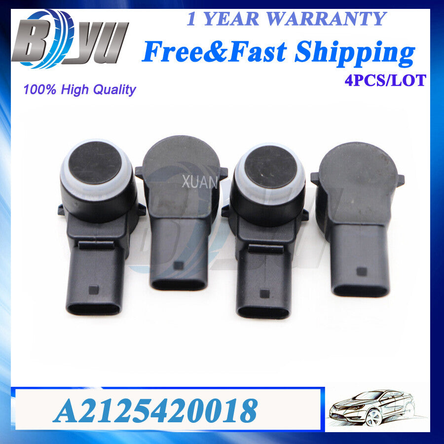4x Parking Sensor A2125420018 for Mercedes A B E S SLS VITO Class W212 W221 212