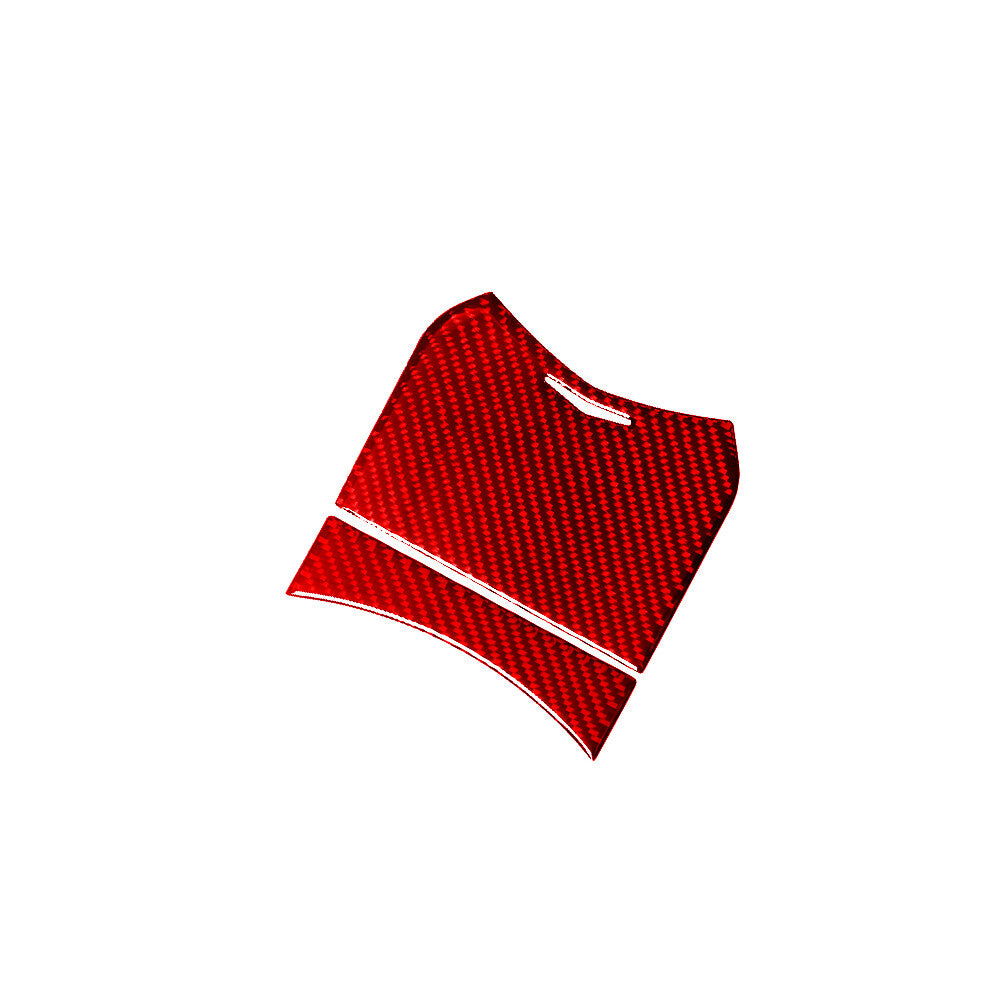 2X Red Carbon Fiber Storage Panel Trim Cover for CADILLAC CTS SPORT 2008-UP