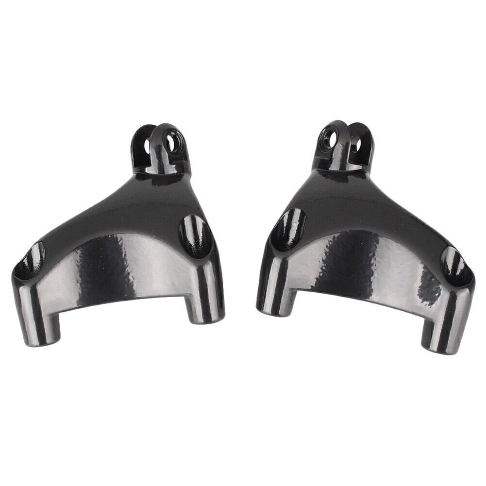 for Harley Sportster XL 883 1200 2004-13 Black Rear Foot Pedal Footrest Bracket
