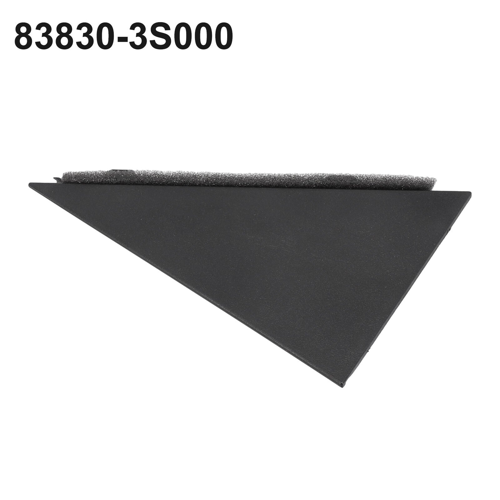 Left Side Rear Door Pillar Molding Trim for Hyundai -Sonata 2009 2014 Black