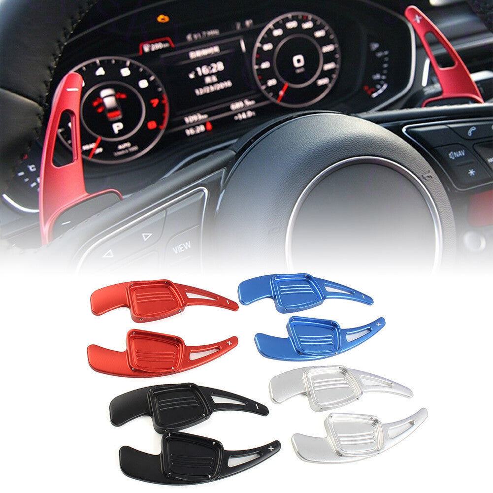 Steering Wheel Shift Paddle Shifter Fit for Audi A3/4/5 S3/4/5 SQ5/7 Q2/3/5/7 TT TTS
