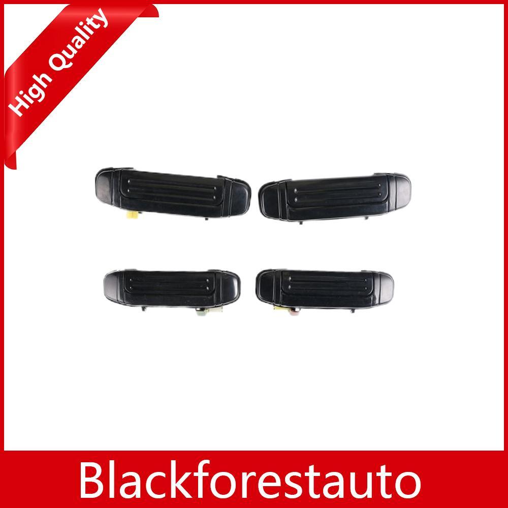 1Set For Montero for Pajero V46 V31 V32 V33 92-00 Front Rear Outer Door Handle Black