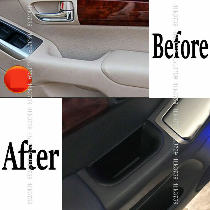 2003-2009 for Toyota Prado FJ120 Inner Door Armrest Storage Box Organizer Holder