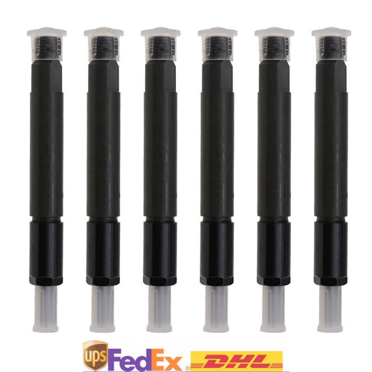 20502189 0432191327 6X Fuel Injectors for Volvo TAD520 D7A EW140B Engine L40B