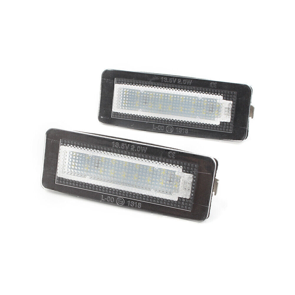 LED Number License Plate Light Fit for Benz for Smart Fortwo Coupe Convertible 450 451