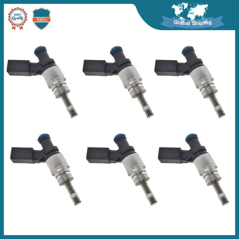 6PCS Fuel Injectors FIJ0035 For 2009-2012 for Audi Q5 3.2L V6 06E906036E