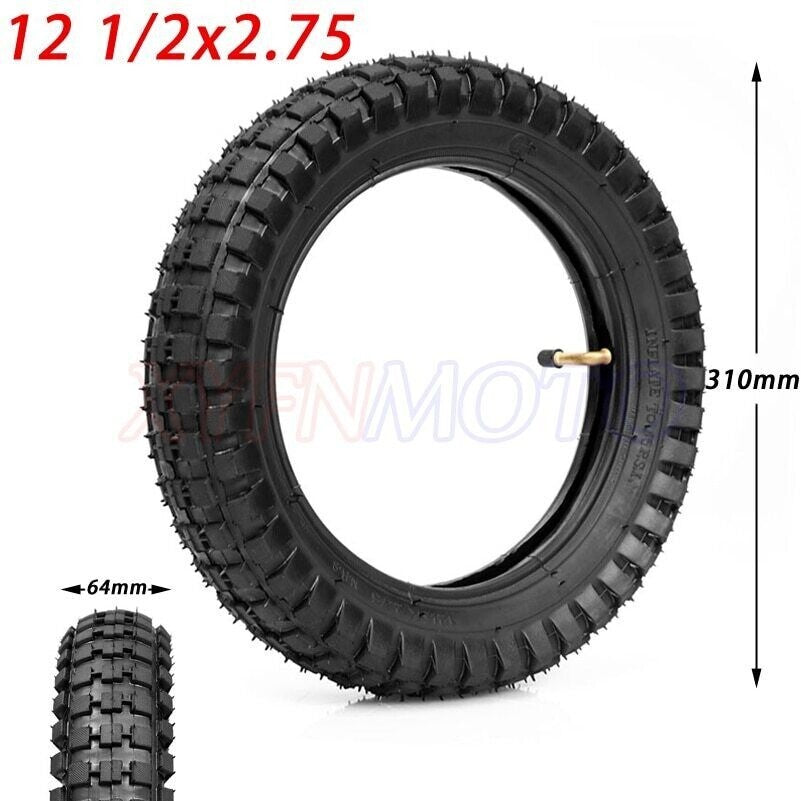 For Rocket X-TremeX-560 Scooter Schwinn for Mini Pocket Bikes 12-1/2x2.75 Tire Inner