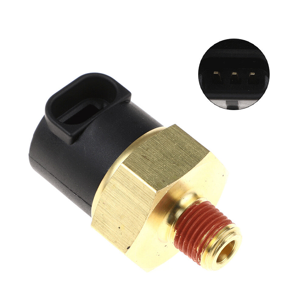 New Oil Pressure Sensor 3-Pin Fits Detroit Diesel Series 60 for Volvo 23532797 Front