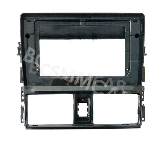 Double 2Din Car DVD Radio Stereo Facia Panel Fit for Toyota VIOS Yaris 2013-2017