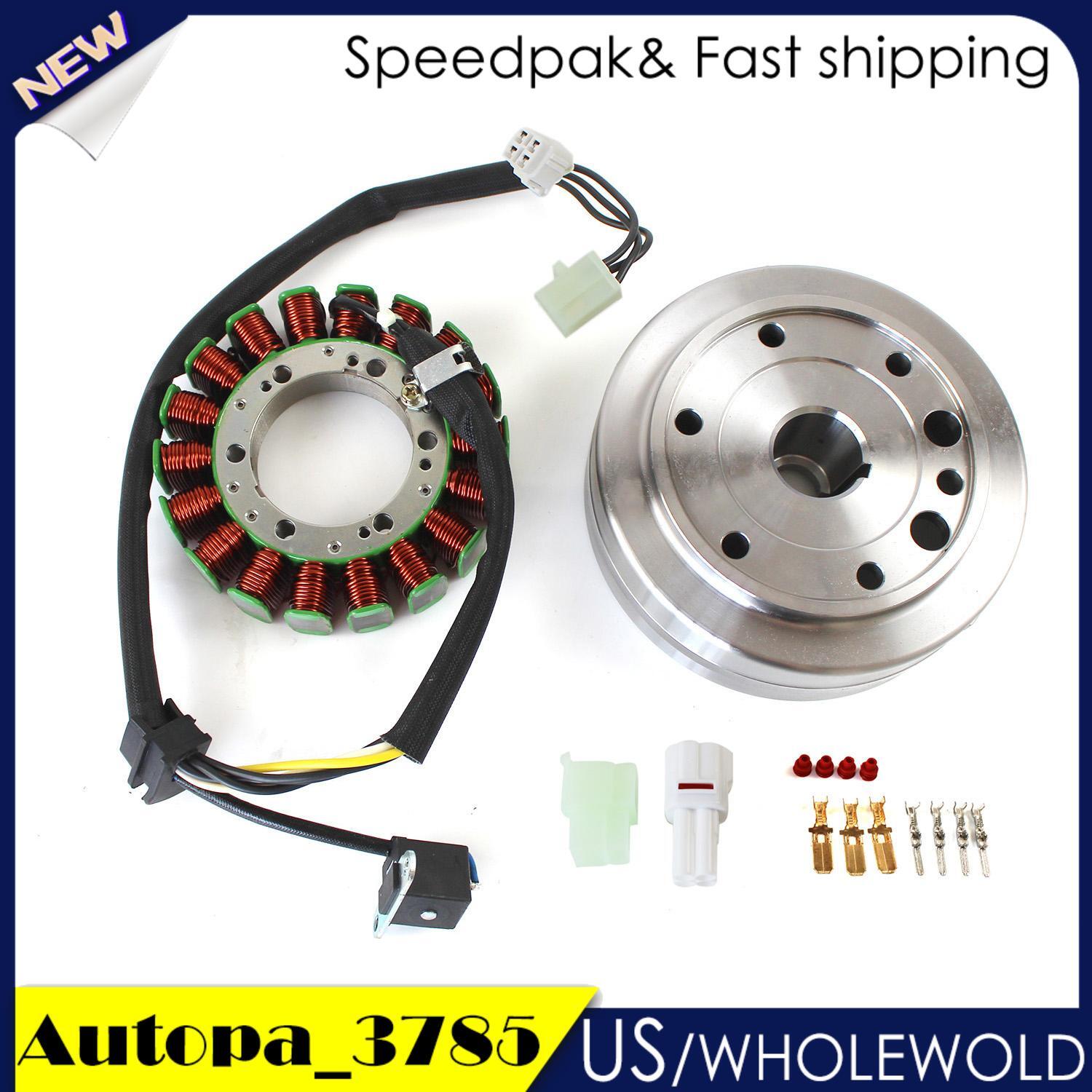 Flywheel Kit  Stator Fits for Arctic Cat 400 4x4 Auto 32101-38F01 32102-38F00