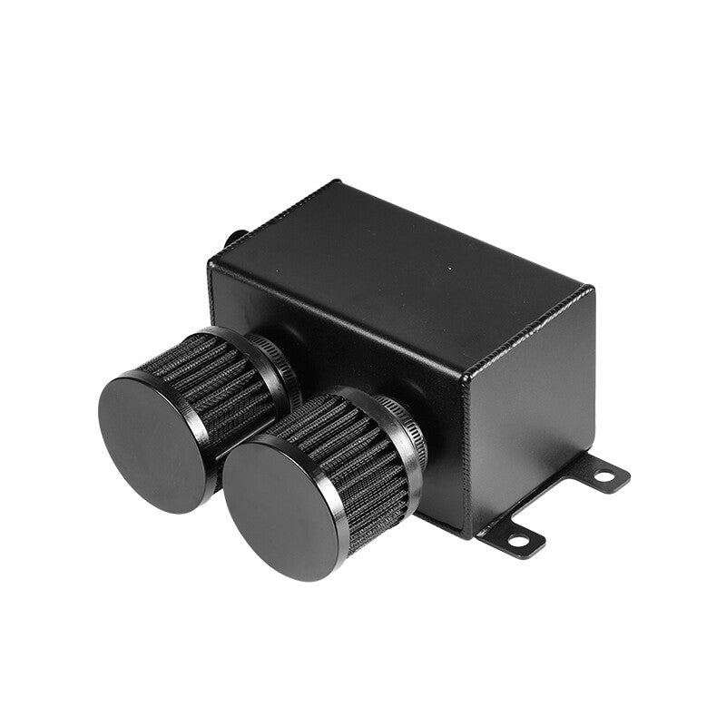 Oil tank storage tank and 2 air filters dual baffle dual filter engine