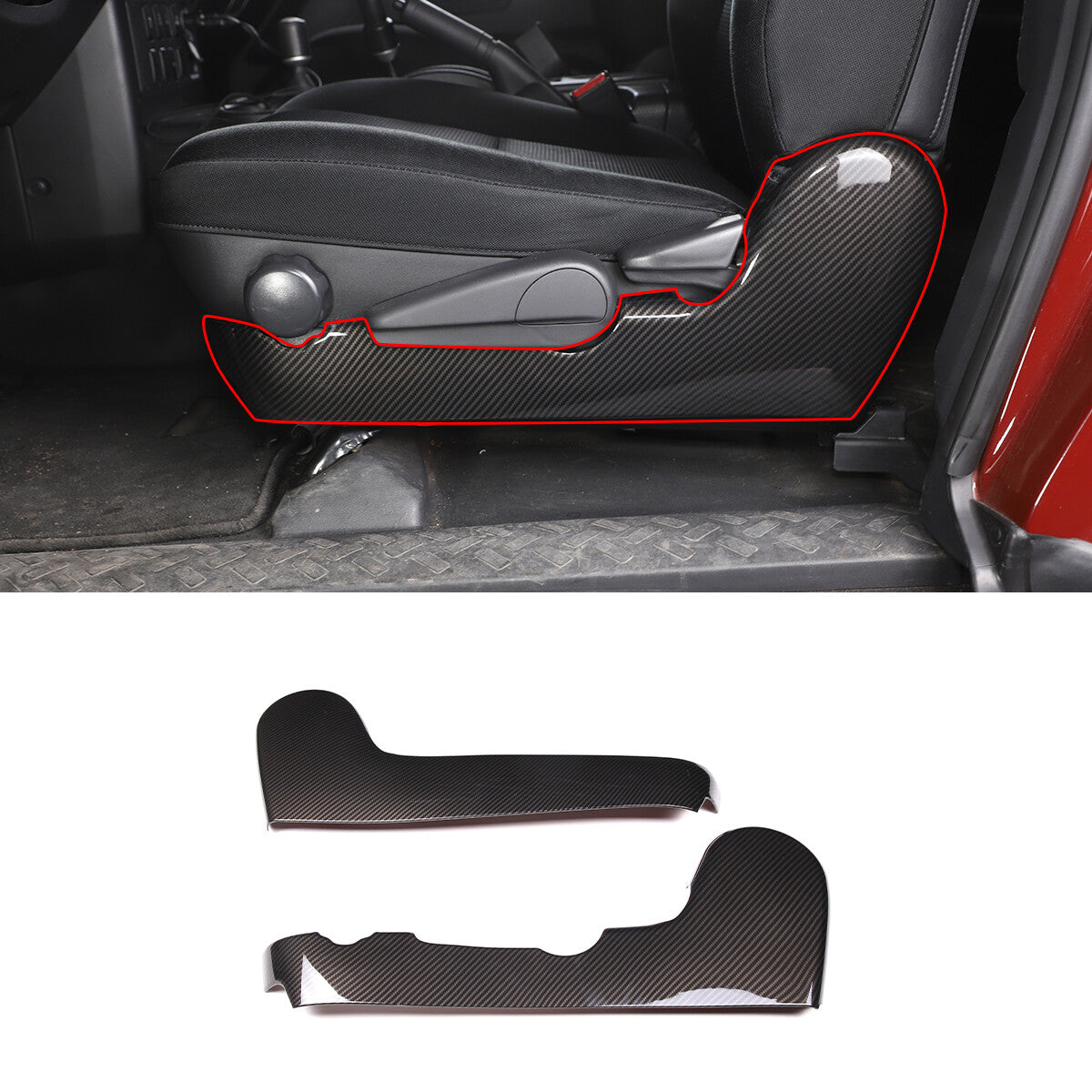2-Pack External Front Fog Light Protective Grille Covers for Hummer H2 2003-09