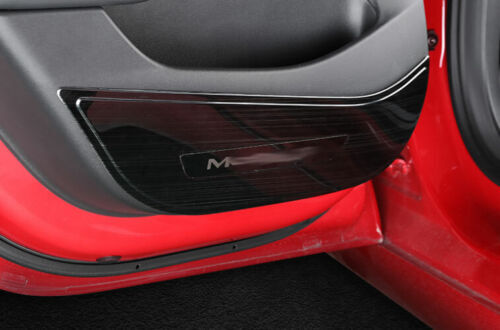 for Tesla Model 3 2017-2023 Black steel Inner Door Anti-Kick Panel Guard cover