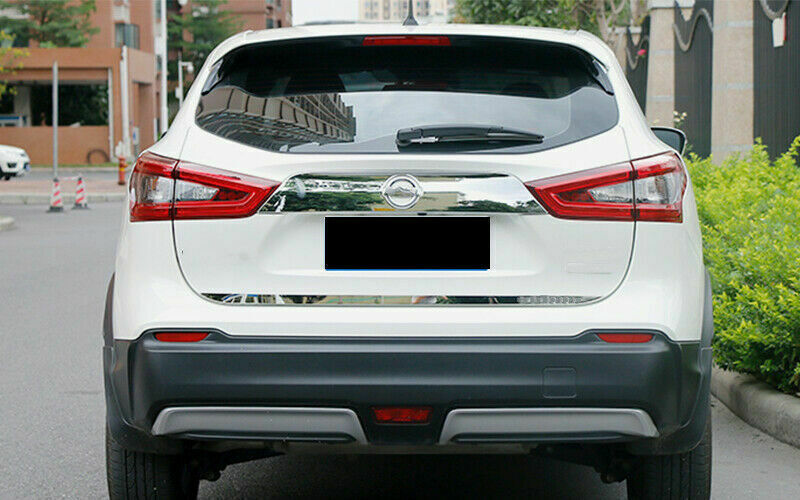 for Nissan Rogue Sport 2017-2021 ABS Chrome Rear Door Trunk Lid Cover Panel Trim