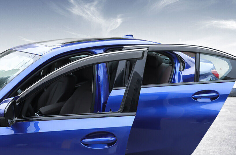Window Cover Visors for BMW 3-Series G20 2019-2023 Rain Guard Vent Deflectors 4p