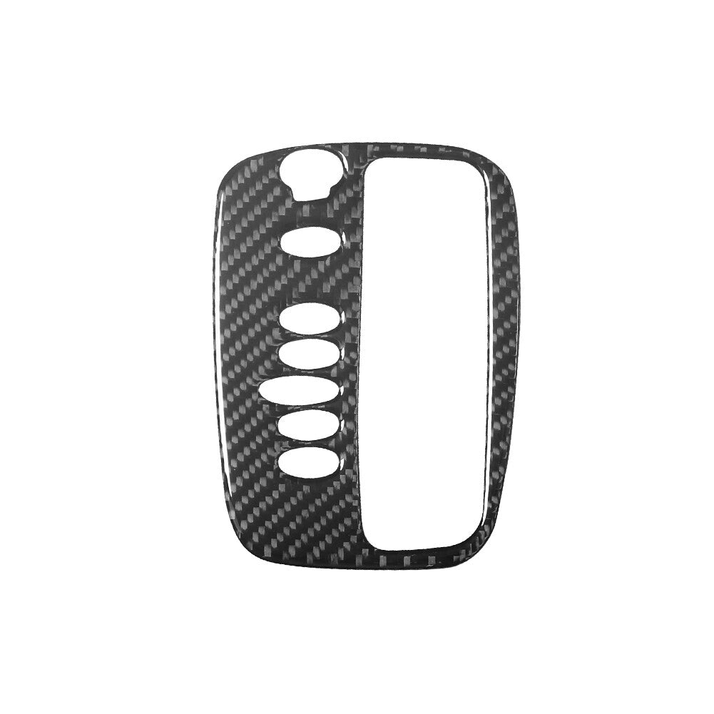 Carbon Fiber Center Console Gear Shift Panel Trim for Toyota Celica 2001-2005