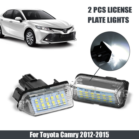 LED Number License Plate Light Lamps for Toyota for Camry 2012-2015 Yaris 2012-2014
