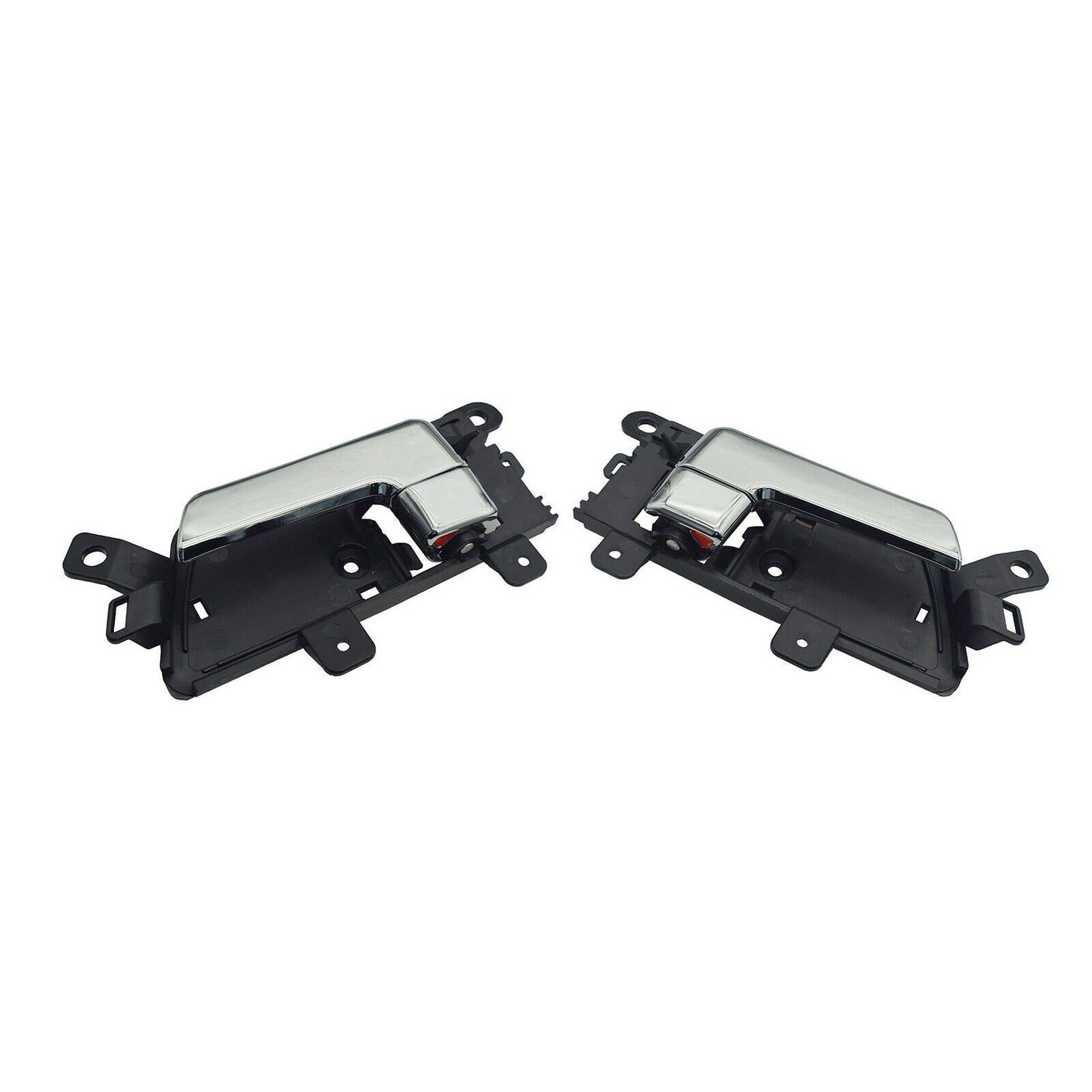 for Kia Borrego 2009-2011 Left  Right Interior Door Handles Chrome Pair NEW 2X
