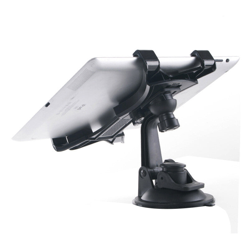 Black car windshield mount, suction cup mount, cradle type, suitable for 7-10 tablets