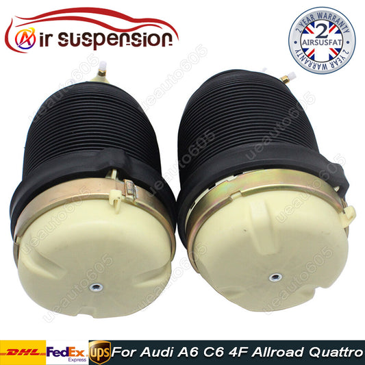 2x for Audi A6 C6 4F Rear R+L Suspension Air Suspension Spring Bags A4F0616001J