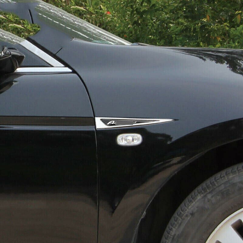 Chrome Fender Side Air Vent Outlet Cover Trim 1 pair for Honda Accord 2008-2012