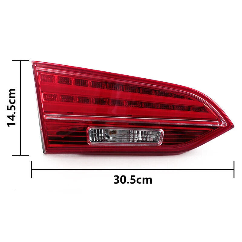 Left inner LED taillight for Hyundai Santa Fe 2013-2016 brake light and turn signal.