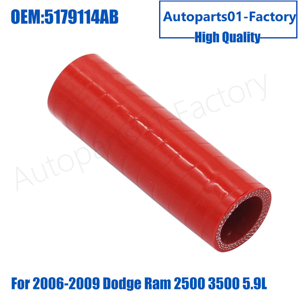 5179114AB HVAC Heater Core Hose for 2006-2009 for Dodge for Ram 2500 3500 5.9L