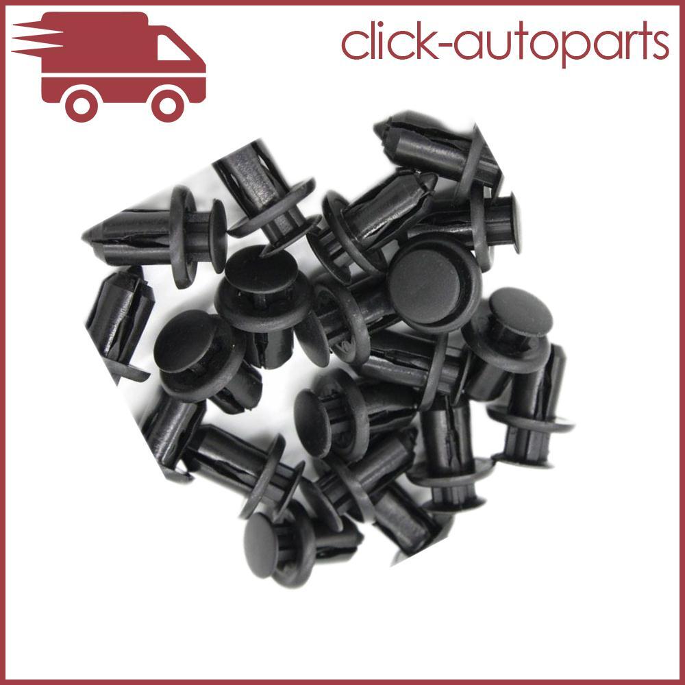 50Pcs Nylon Bumper Push Type Retainer Clips GD7A50EA1 for Mazda 2 3 5 MX-5 Miata