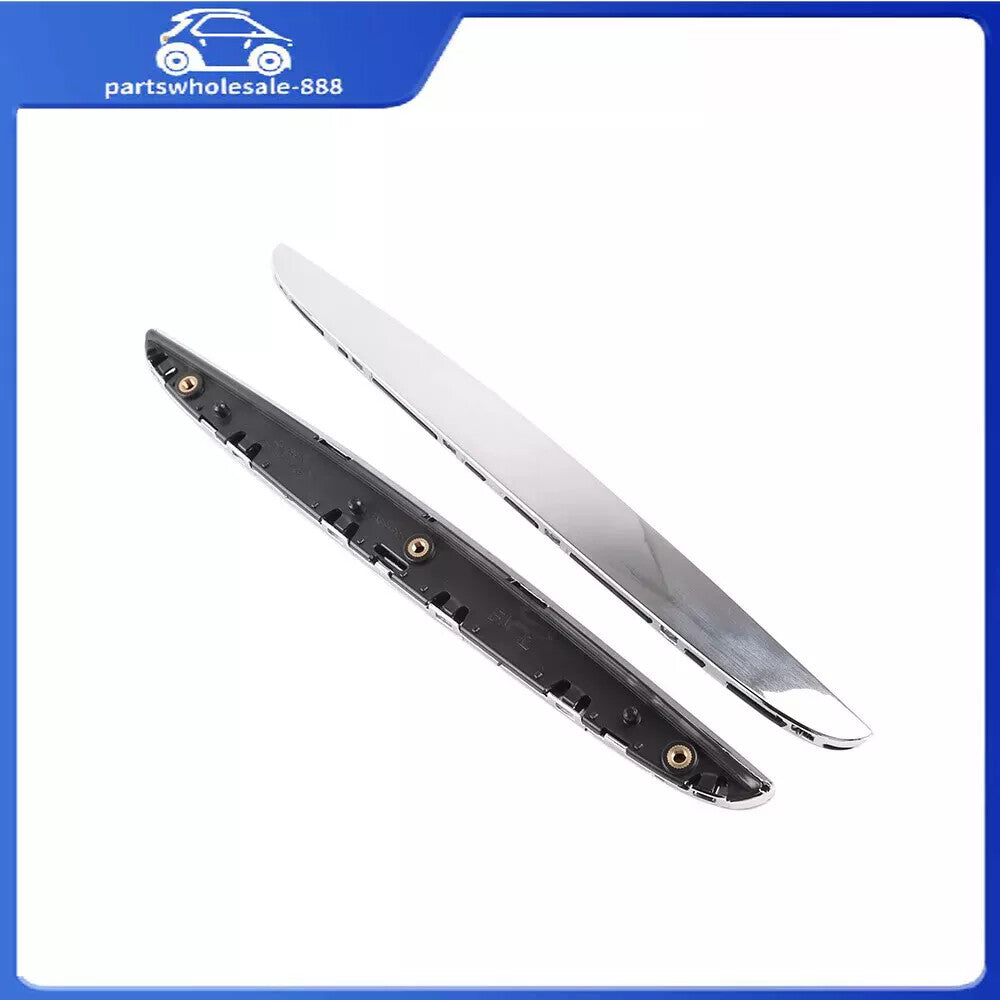 2 Chrome-plated protective cover above the grille for BMW E90, E91, 3 Series, 328i, 335i