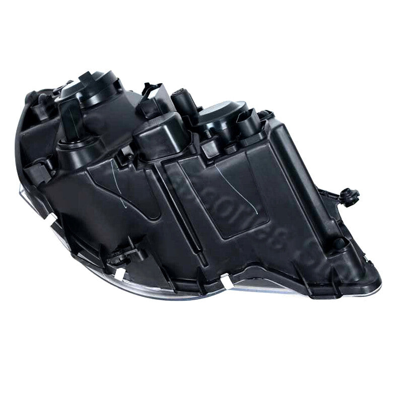 Pair Front Bumper Fog Light Black Headlight Assembly for VW POLO 9N3 2006-2010