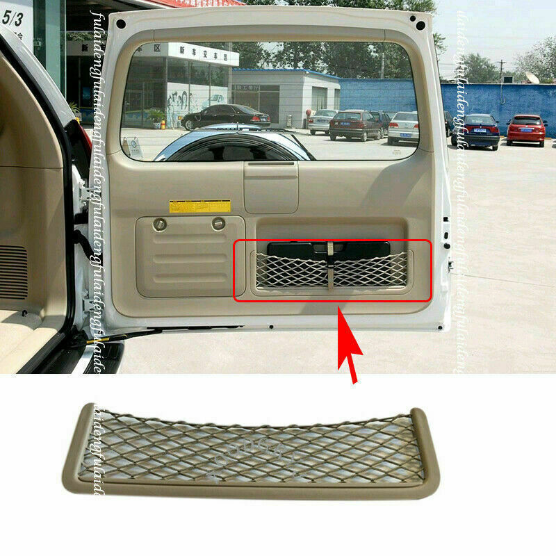 for Toyota Prado LC120 2003-2009 Rear Tail Door Toolbox Pocket Cage Storage Net