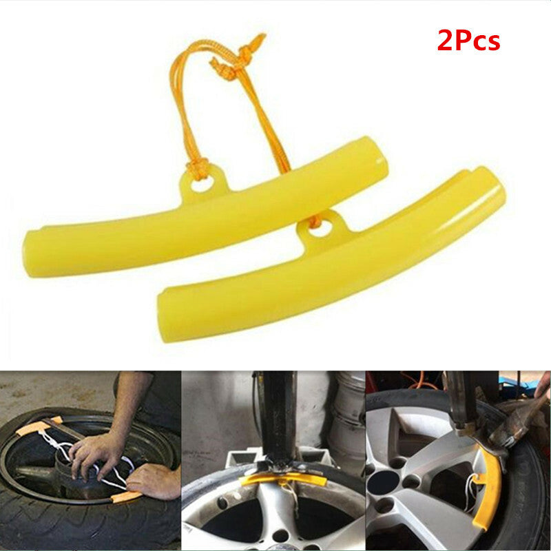 1 Pair Motorcycle Saver Changing Tyre Tire Wheel Guard Rim Edge Protectors Mat