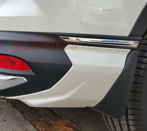 for Honda CR-V CRV 2020-22 White Front Rear Bumper Side Lip Spoiler Splitter Kit