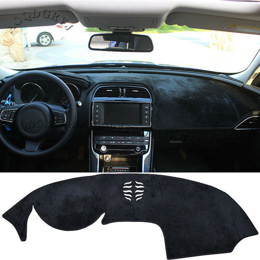 for Jaguar F-PACE 2016-2020 Car Dashboard Dash Mat Non-Slip Sun Cover Pad Black