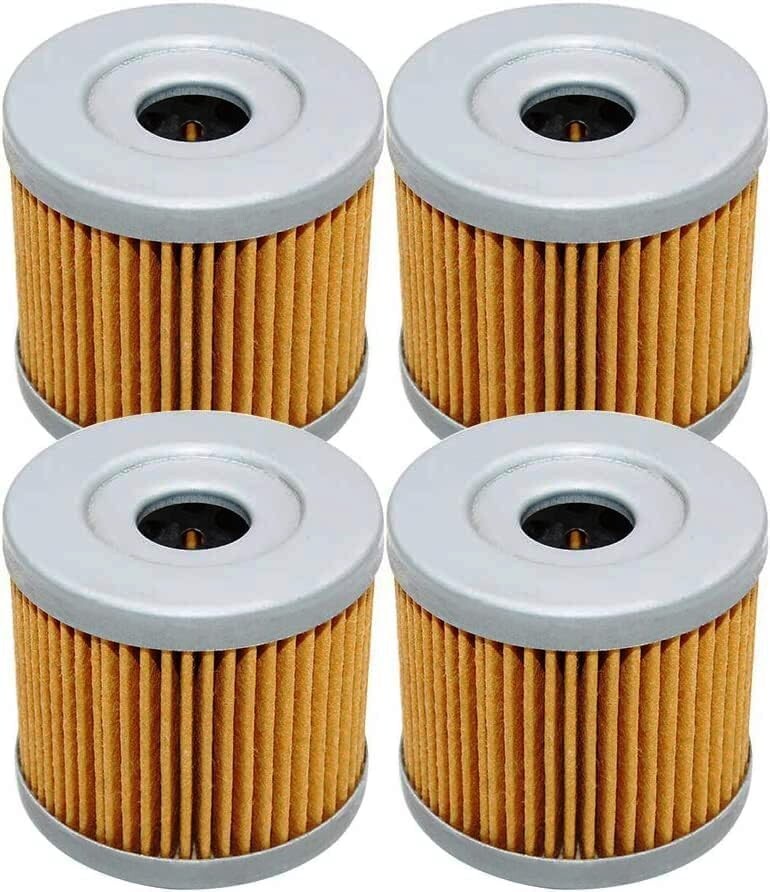 4xOil Filters for Suzuki GZ-125 Marauder GZ 125 1999-2005/LT125 LT-125 1983-1987
