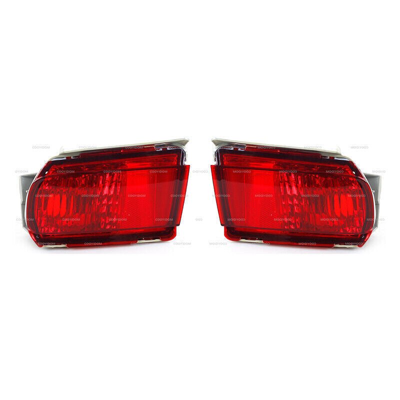 2Pcs Red Fog Light Rear Bumpe Lamp for Toyota for Land Cruiser Prado FJ150 2010-2015