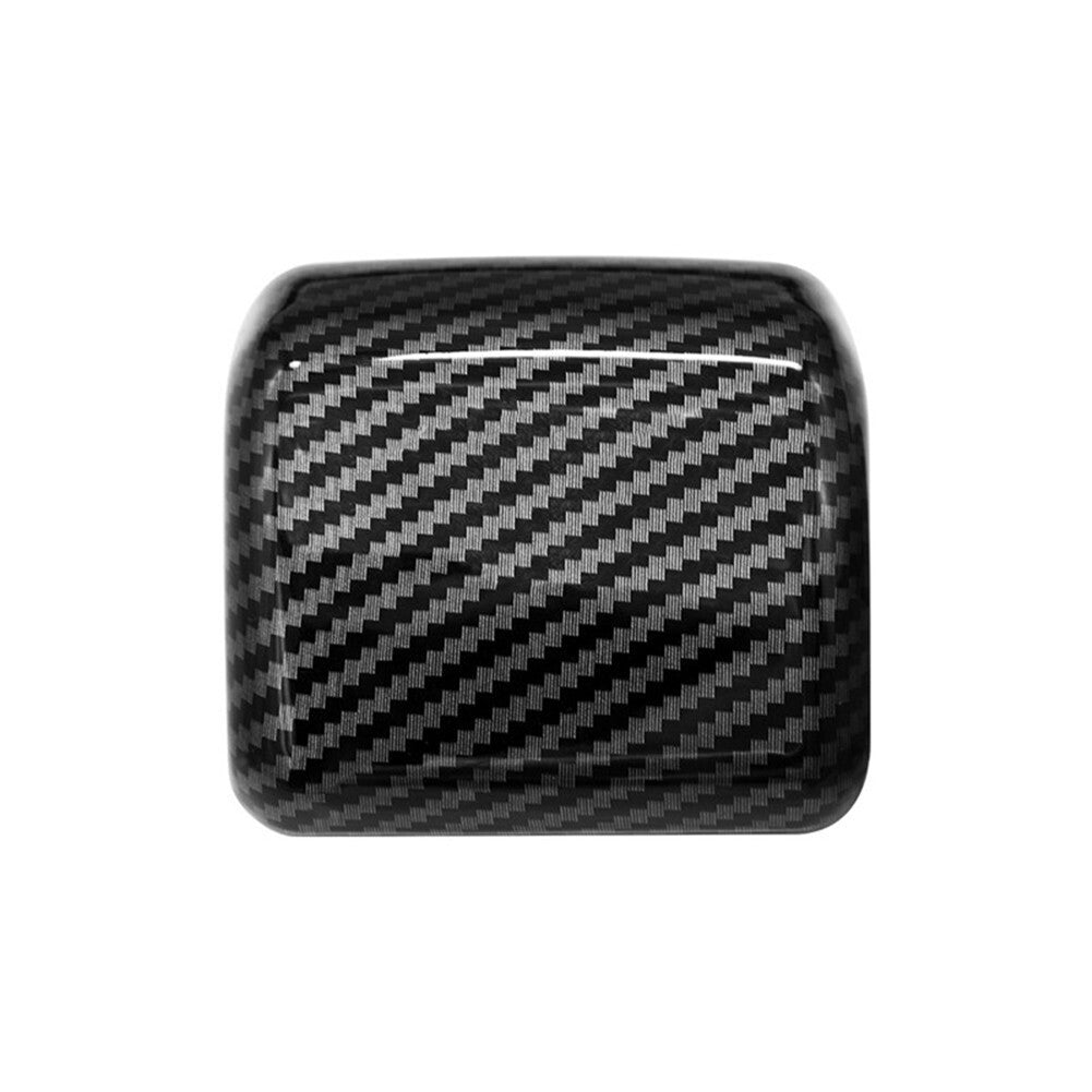 ABS Carbon Fiber Switch Knob Console Trim for Toyota Tacoma 2020-2024