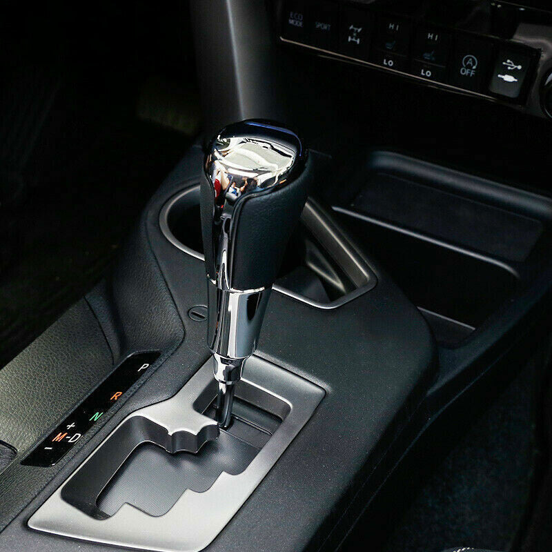Chromed Car Interior Gear Shift Knob Cover Cap Trim for Toyota RAV4 2013-2018