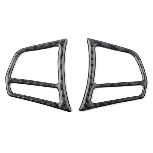 2x Steering Wheel Button Frame Cover Trim Sticker Fit for BMW F20 1 F21 2 F30 3 F32