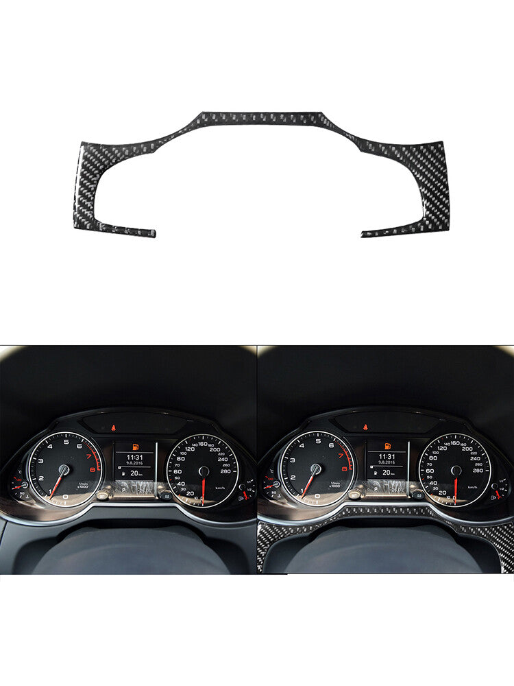 Carbon Fiber Inner Speedometer Frame Trim for Audi Q5 2009-2017